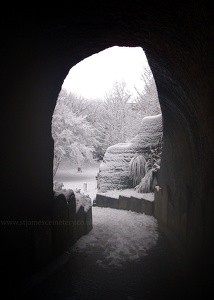 Pedestrian Tunnel and Snow, January 2010